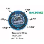 Set Μολύβια Ψαρέματος Shot-Lead Split Balzer 14035/14034 - Image 3