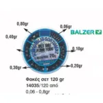 Set Μολύβια Ψαρέματος Shot-Lead Split Balzer 14035/14034 - Image 2