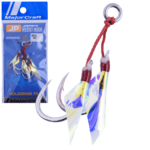 MajorCraft JIGPARA KIRAMEKI DOUBLE ASSIST HOOK HOLOGRAM FILM